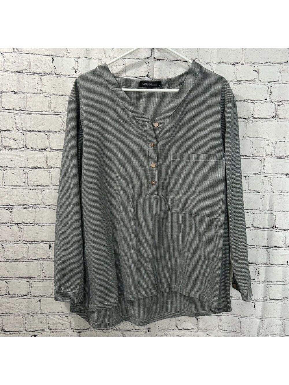 Ladies Zanzea shirt Size L